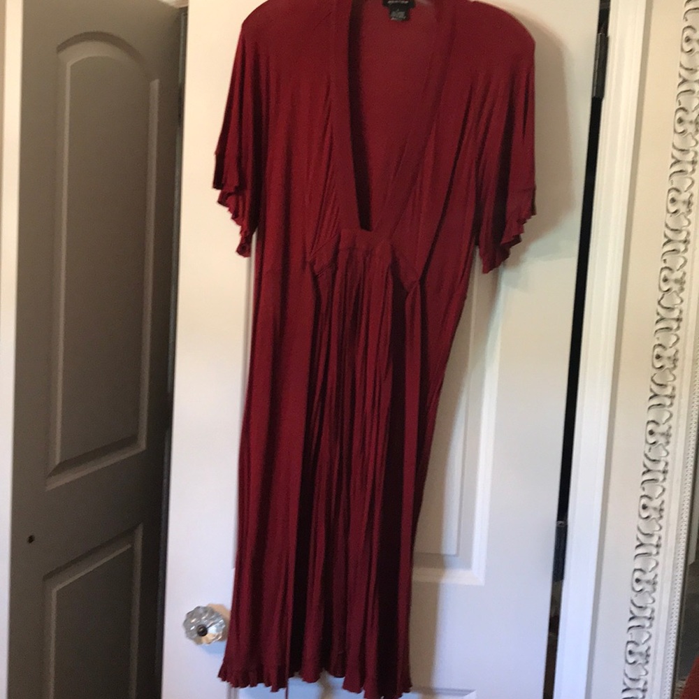 Maroon dress